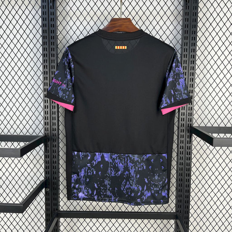 CAMISA DO BARCELONA 25/26 PRETO EDIÇÃO ESPECIAL