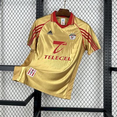 CAMISOLA RETRÔ DO BENFICA 98/99 DOURADO