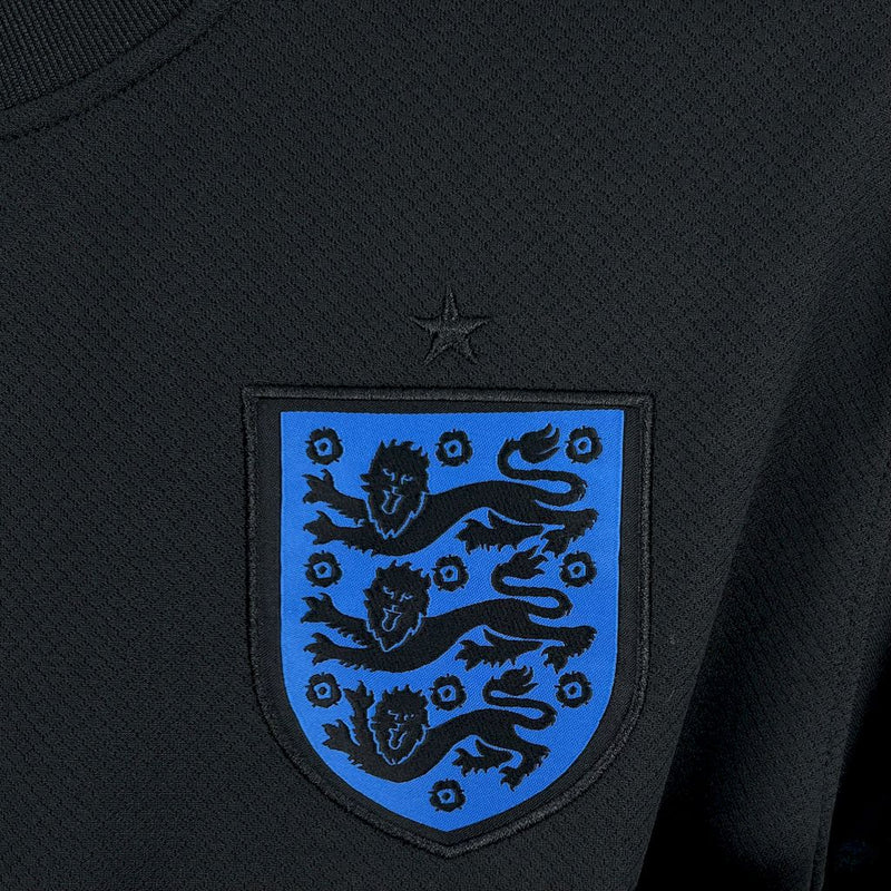CAMISA DA SELEÇÃO DA INGLATERRA 25/26 PRETO