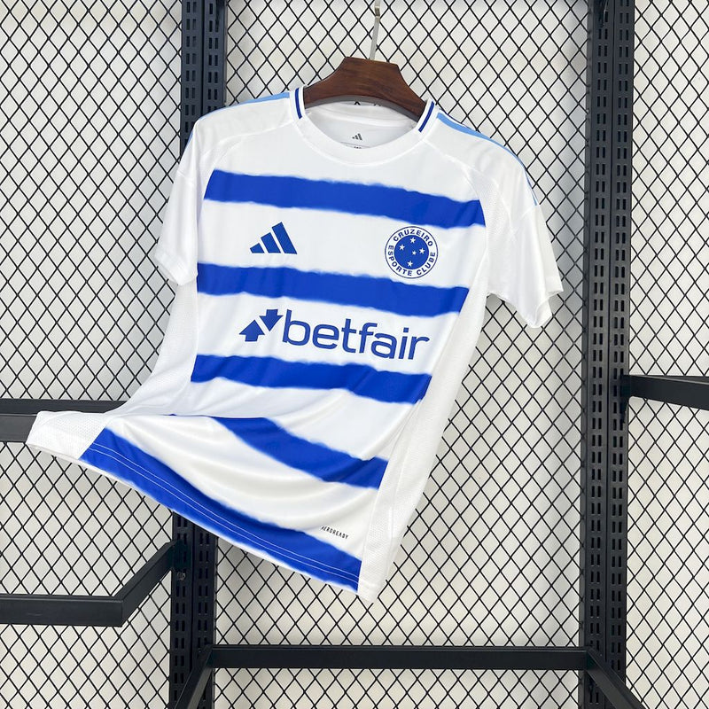 CAMISA DO CRUZEIRO 25/26 AZUL E BRANCO