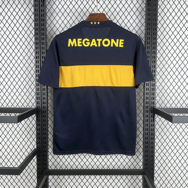 CAMISOLA RETRÔ DO BOCA JUNIORS 07/08 AZUL