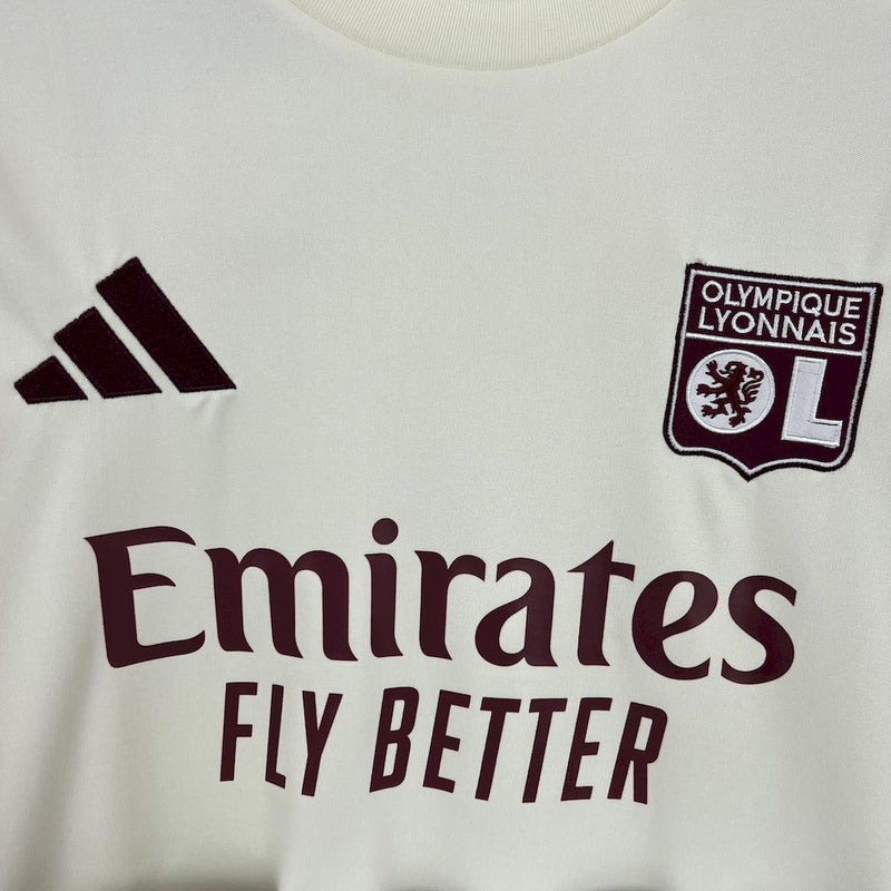 CAMISOLA DO LYON 25/26 BEGE
