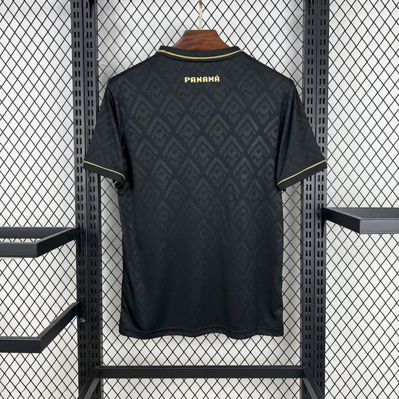 CAMISA DA SELEÇÃO DO PANAMA 25/26 PRETO