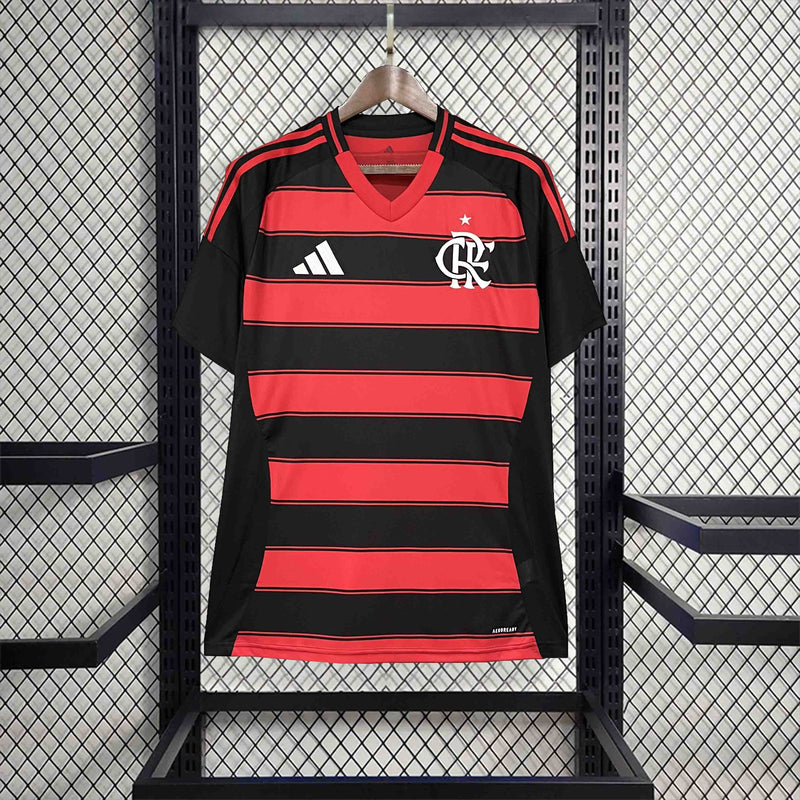 CAMISA DO FAMENGO 25/26 VERMELHO E PRETO