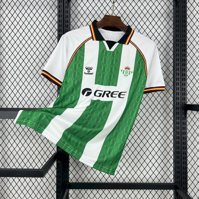 CAMISA DO REAL BETIS 25/26 VERDE E BRANCO EDIÇÃO ESPECIAL