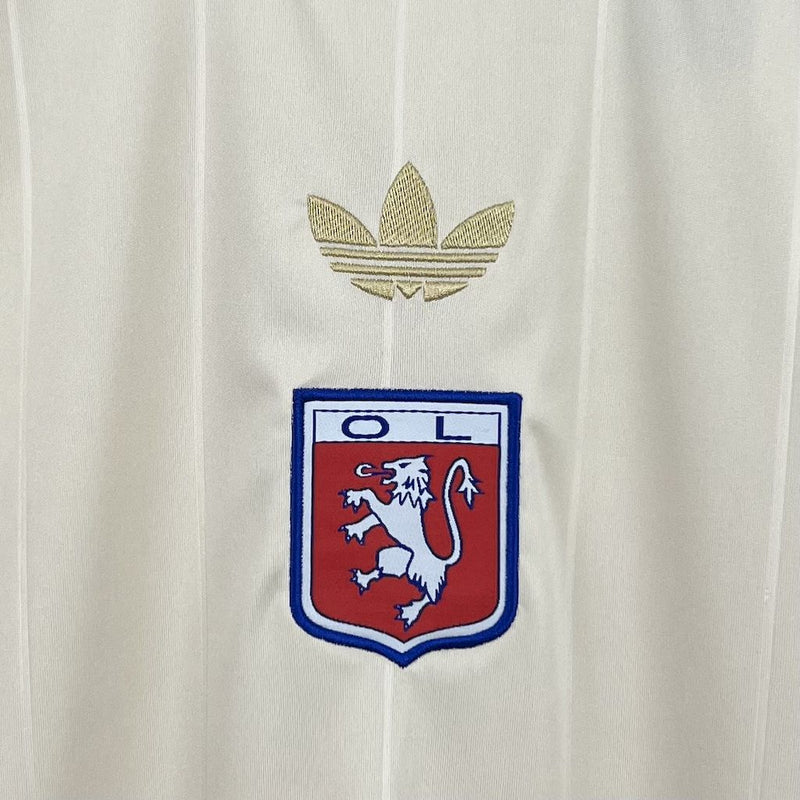 CAMISA DO LYON  25/26 BEGE