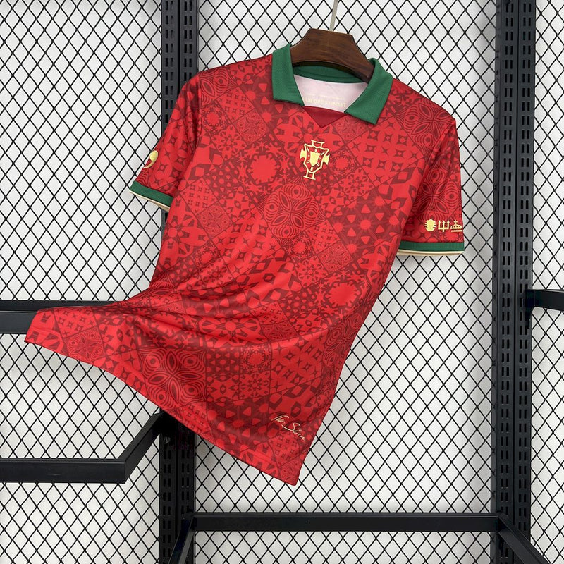 CAMISA DA SELEÇÃO DE PORTUGAL 25/26 VERMELHO