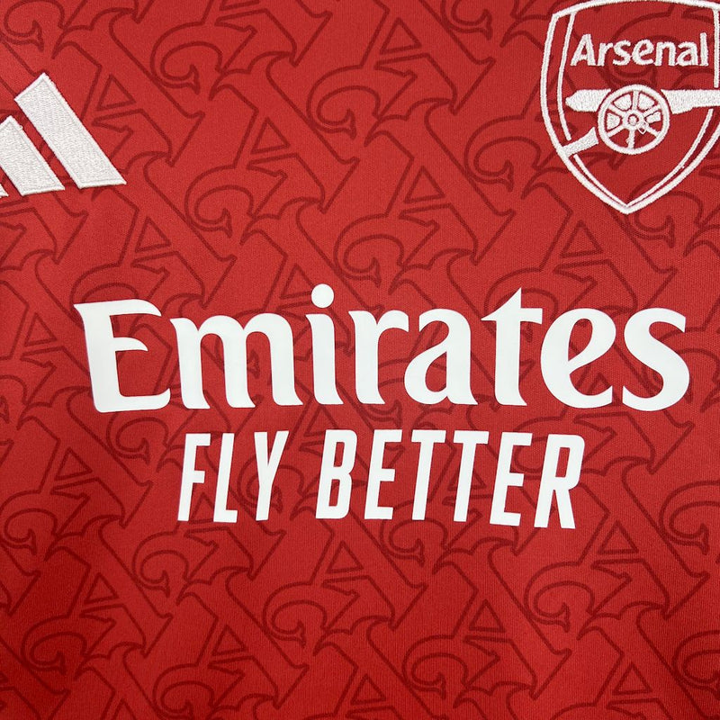 CAMISOLA FEMININA DO ARSENAL 25/26 VERMELHO