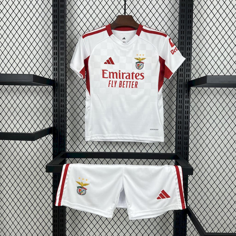 KIT CRIANÇA BENFICA ALTERNATIVA 25/26