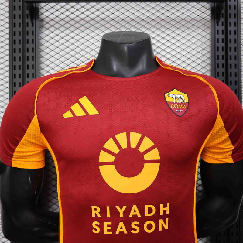 CAMISA VERSÃO PLAYER DO ROMA 25/26 VERMELHO