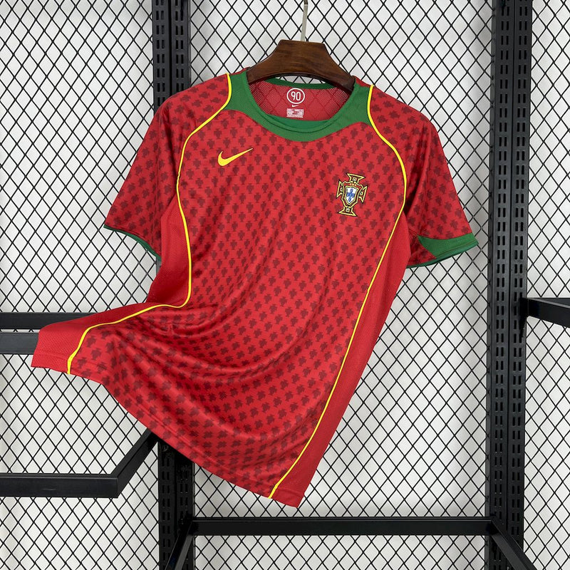 CAMISOLA RETRO DE PORTUGAL 04/05 VERMELHO