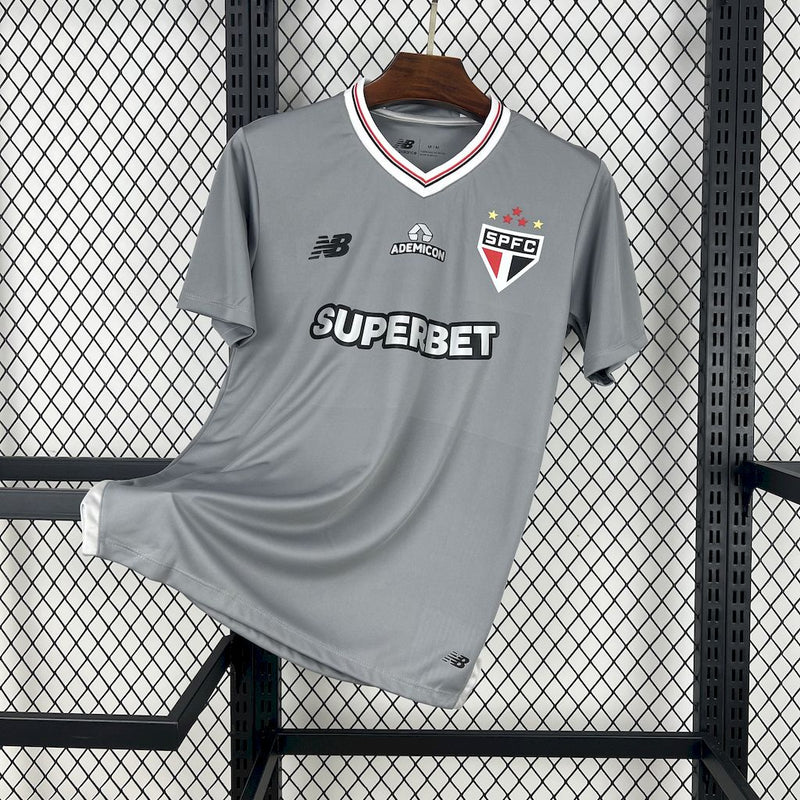 CAMISOLA DO SÃO PAULO 25/26 CINZA