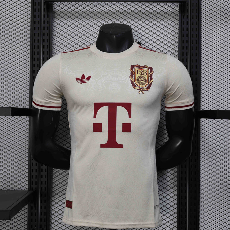 CAMISA VERSÃO PLAYER DO BAYERN 25/26 BEGE