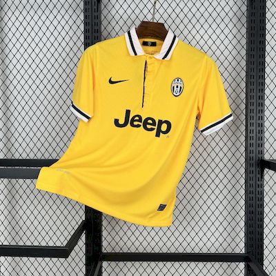 CAMISOLA RETRÔ DA JUVENTUS 13/14 AMARELO
