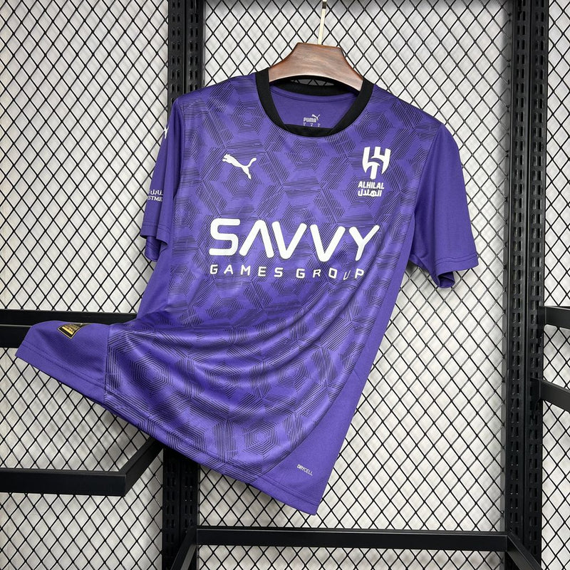CAMISA DO AL HILAL 24/25 ROXO