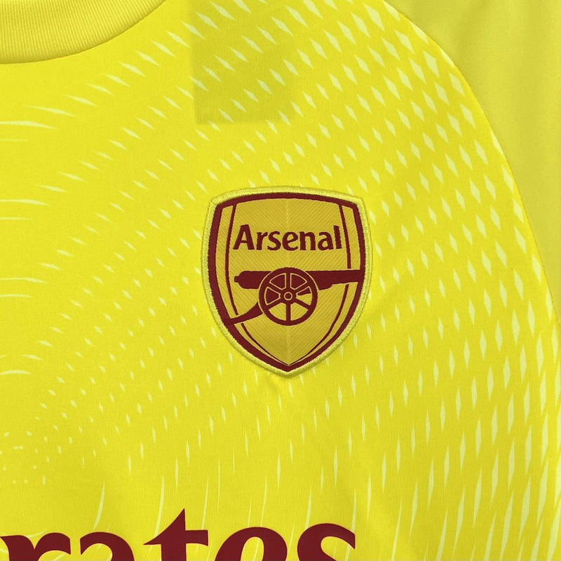 CAMISA DO ARSENAL 25/26 AMARELO GOLEIRO