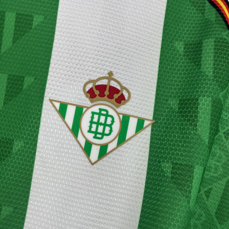 CAMISA DO REAL BETIS 25/26 VERDE E BRANCO EDIÇÃO ESPECIAL