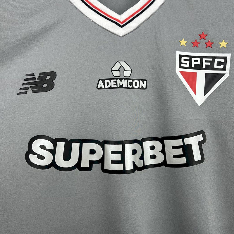 CAMISOLA DO SÃO PAULO 25/26 CINZA