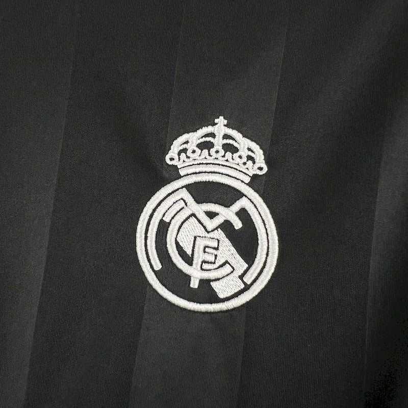 CAMISA DO REAL MADRID 25/26 PRETO TREINO