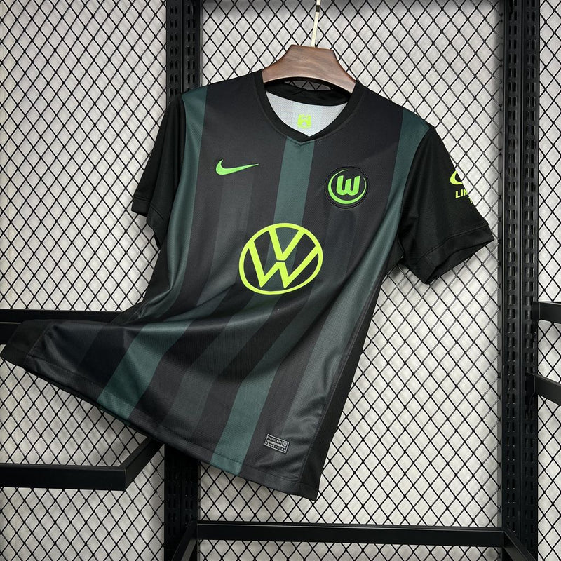 CAMISA DO WOLFSBURG 25/26 PRETO