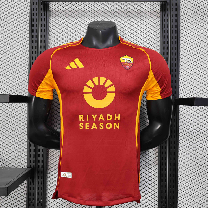 CAMISA VERSÃO PLAYER DO ROMA 25/26 VERMELHO