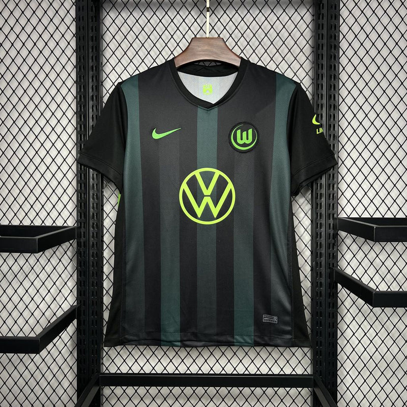 CAMISA DO WOLFSBURG 25/26 PRETO