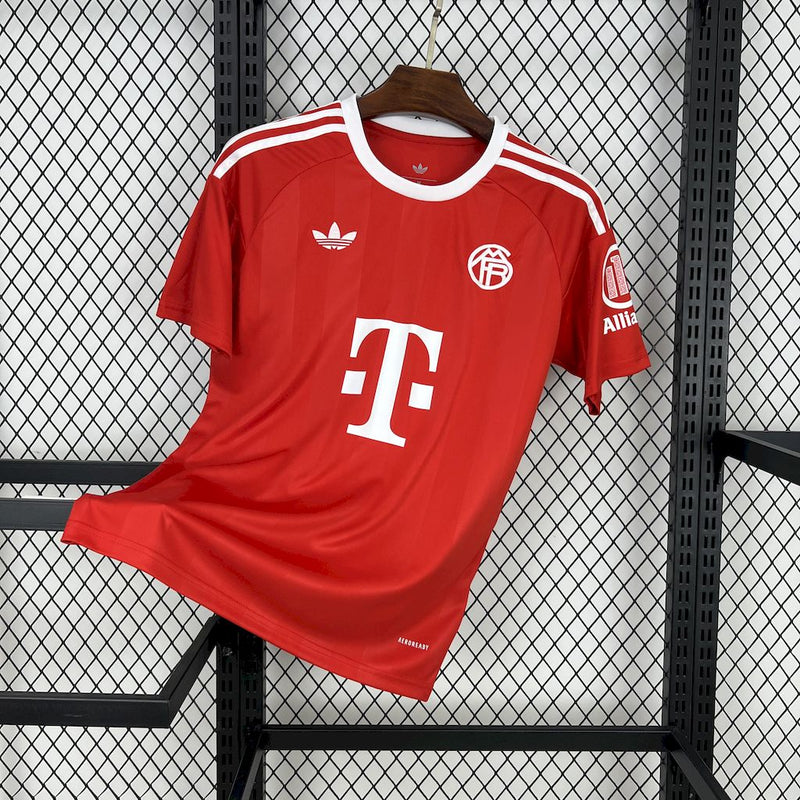 CAMISA DO BAYERN MUNICH 25/26 VERMELHO GOLEIRO