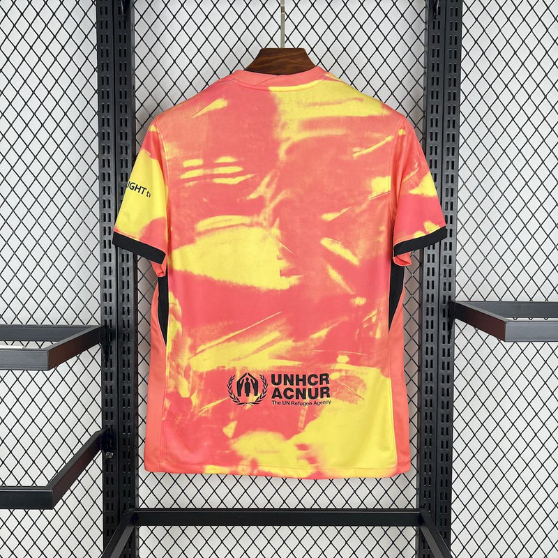 CAMISA DO BARCELONA 25/26 MULTICOLOR EDIÇÃO ESPECIAL