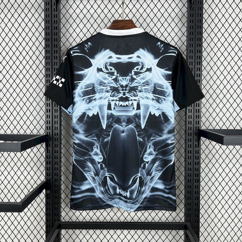 CAMISA DO MANCHESTER CITY 25/26 PRETO EDIÇÃO ESPECIAL