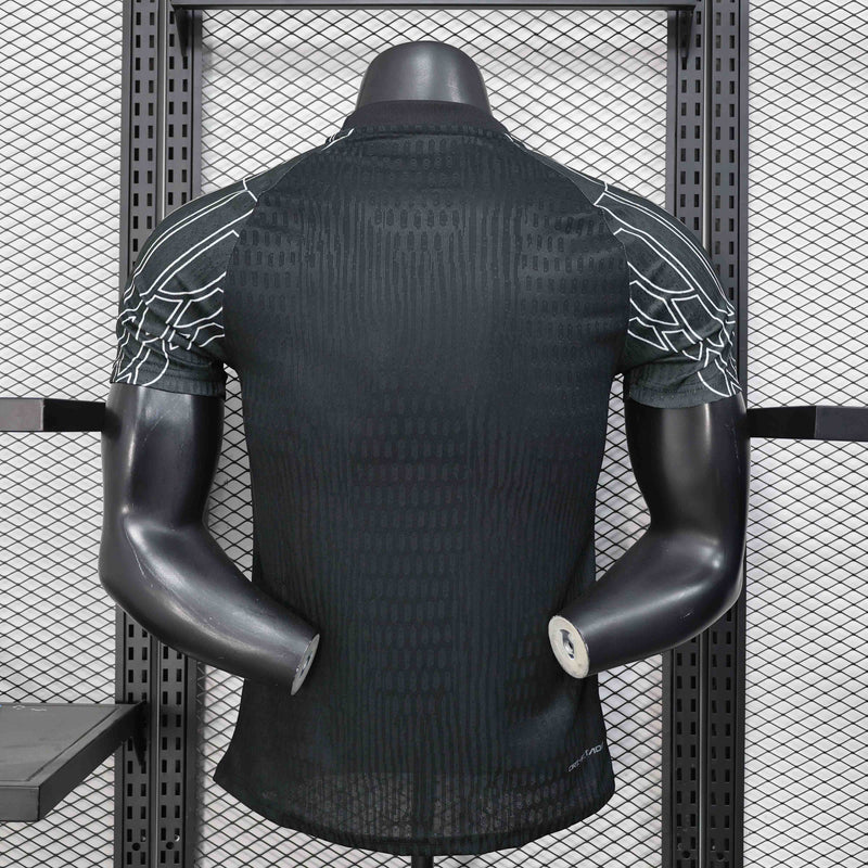CAMISA VERSÃO PLAYER DO PSG 25/26 PRETO