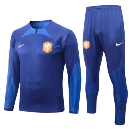 Fatos de Treino Seleção Holanda - Masculino - Azul