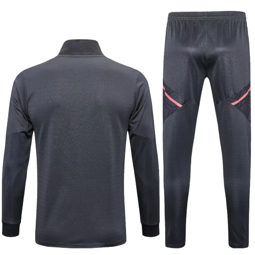 Fatos de Treino Internacional - Masculino - Cinza e Vermelho