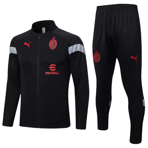 Fatos de Treino Milan - Masculino - Preto