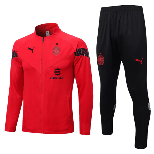 Fatos de Treino Milan - Masculino - Vermelho