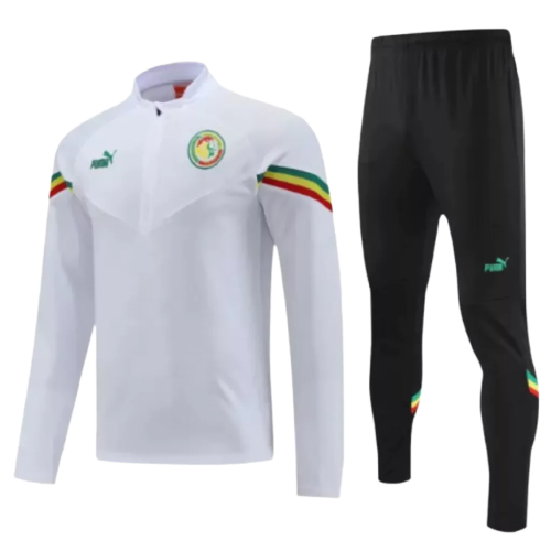 Fatos de Treino Seleção Senegal - Masculino - Branco