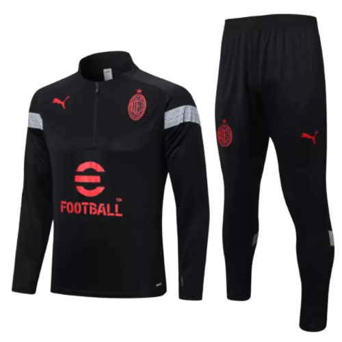 Fatos de Treino Milan - Masculino - Preto