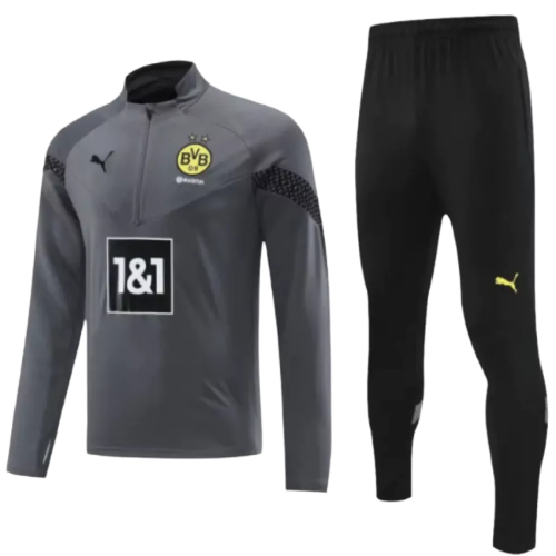 Fatos de Treino Borussia Dortmund - Masculino - Cinza