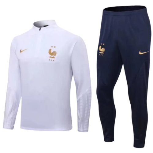 Fatos de Treino Seleção França - Masculino - Branco