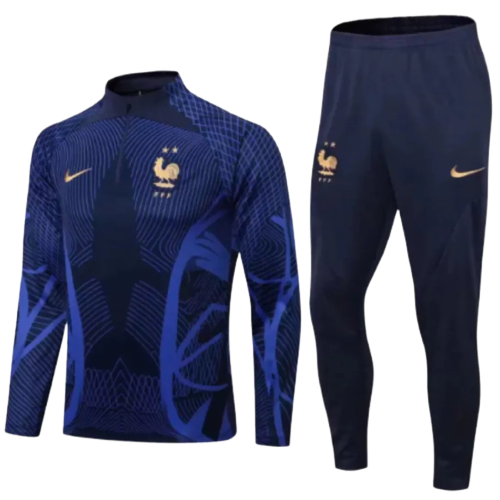 Fatos de Treino Seleção França - Masculino - Azul