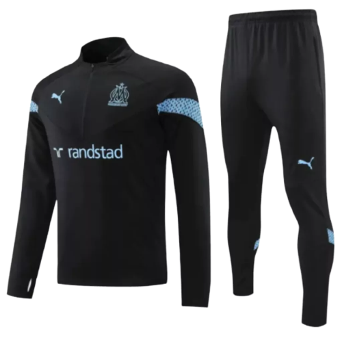 Fatos de Treino Olympique de Marseille - Masculino - Preto