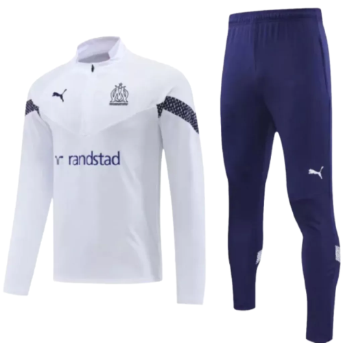 Fatos de Treino Olympique de Marseille - Masculino - Branco