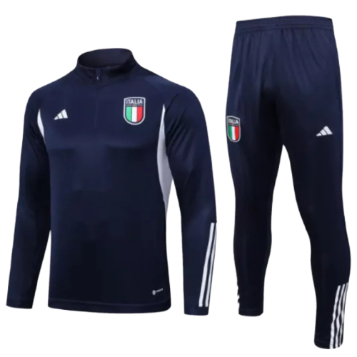 Fatos de Treino Seleção Itália - Masculino - Azul Marinho