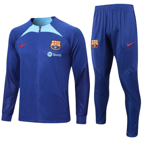 Fatos de Treino Barcelona - Masculino - Azul Escuro