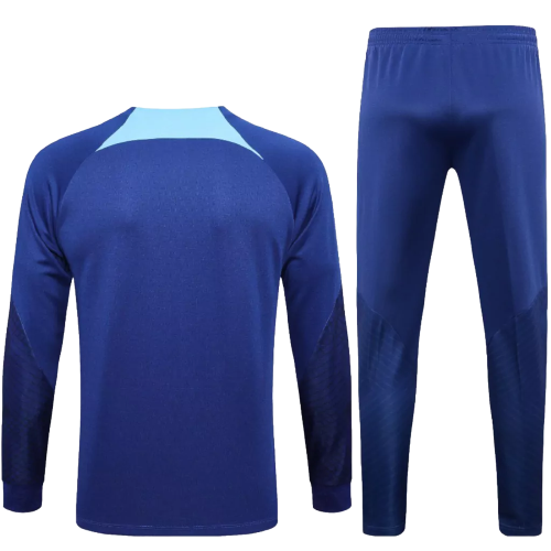 Fatos de Treino Barcelona - Masculino - Azul Escuro